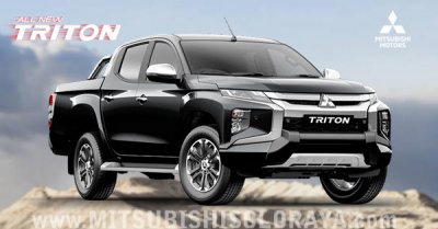 Black Mica Hitam Mitsubishi New Triton