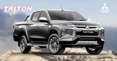 Grey Metallic Mitsubishi New Triton